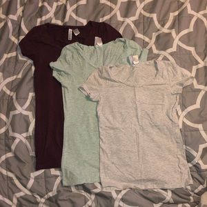 3 basic tops H&M